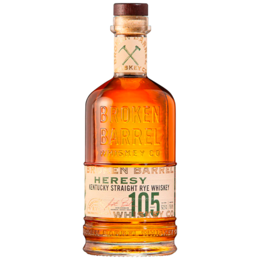 Broken Barrel Heresy Rye - Liquor Stars