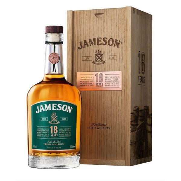 Jameson 18 Year Irish Whiskey - Liquor Stars