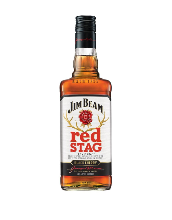 Jim Beam Red Stag Black Cherry Bourbon - Liquor Stars