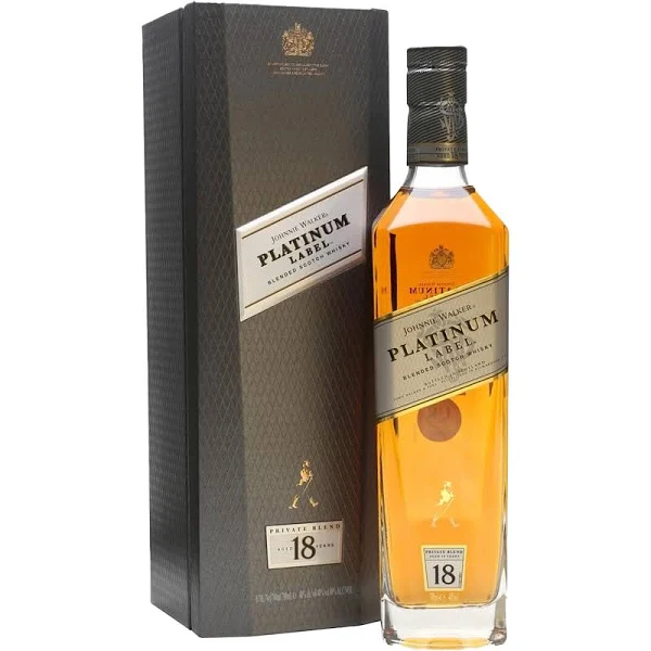 Johnnie Walker Platinum Label Aged 18 Years (with Box) - Liquor Stars