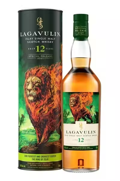 Lagavulin 12-Year-Old 2021 Special Release Islay Single Malt Scotch Whisky - Liquor Stars