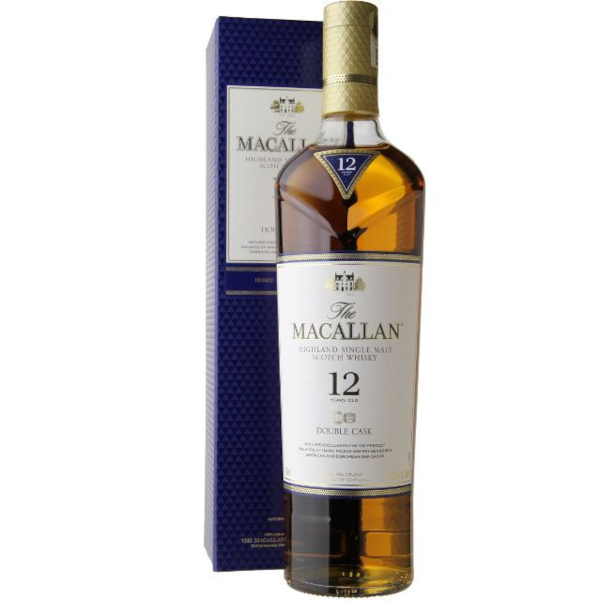 Macallan 12 Yr Double Cask Highland Single Malt Scotch Whisky - Liquor Stars