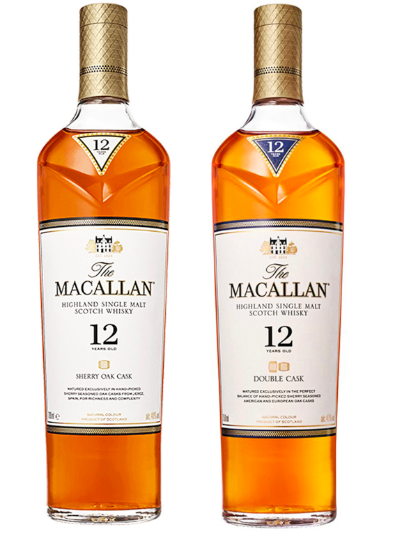 Macallan 12 Year Sherry & Double Cask Scotch Bundle - Liquor Stars