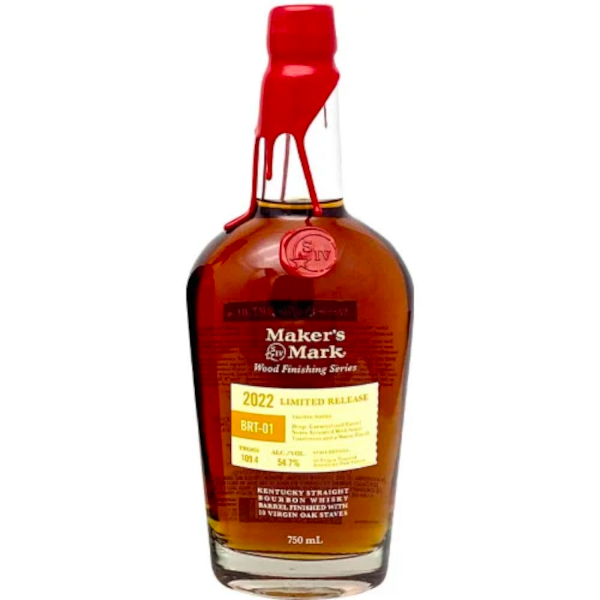 Maker's Mark Wood Finishing Series BRT-01 2022 Release - Liquor Stars