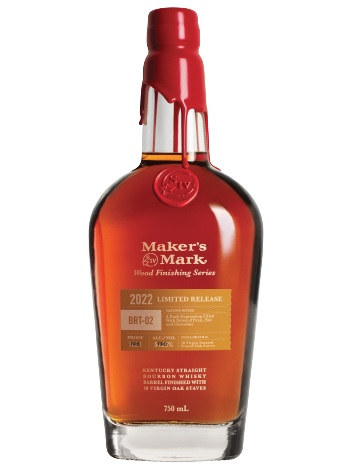 Maker's Mark Wood Finishing Series BRT-02 2022 Release - Liquor Stars