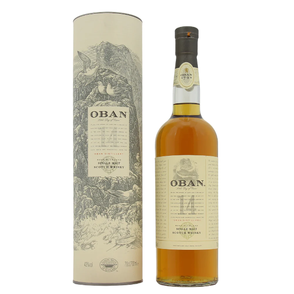 Oban 14 Year Old Single Malt Scotch Whisky - Liquor Stars