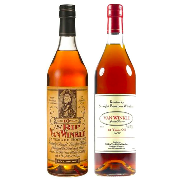 Pappy Van Winkle's 10 Year & 12 Year Lot B Bundle - Liquor Stars