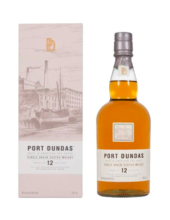 Port Dundas Single Grain Scotch Whisky 12 Year - Liquor Stars