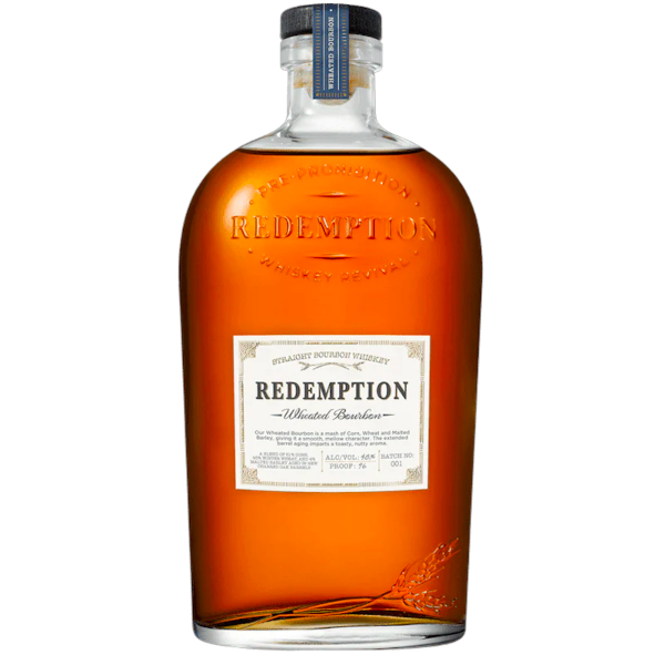 Redemption Wheated Bourbon Whiskey | Liquor Stars