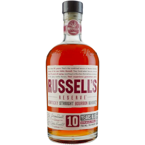Wild Turkey Russell's Reserve 10 year old Small Batch Bourbon - Liquor Stars