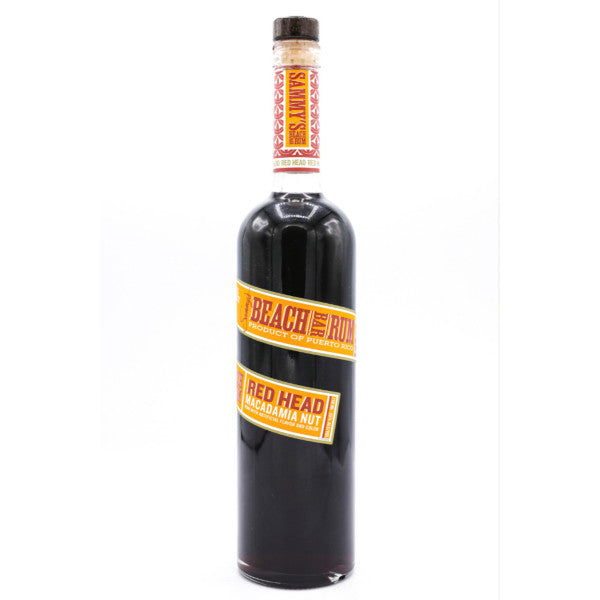 Sammy's Beach Bar Red Head Macadamia Nut Rum - Liquor Stars