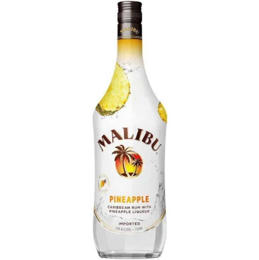 Malibu Pineapple Rum - Liquor Stars