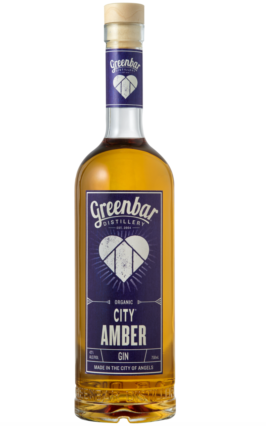 Greenbar Distillery City Amber Gin - Liquor Stars