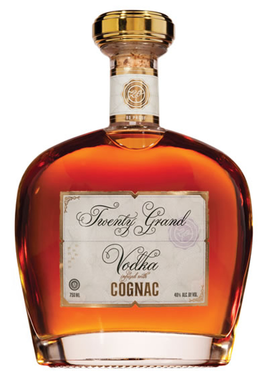 Twenty Grand Vodka infused with Cognac - Liquor Stars