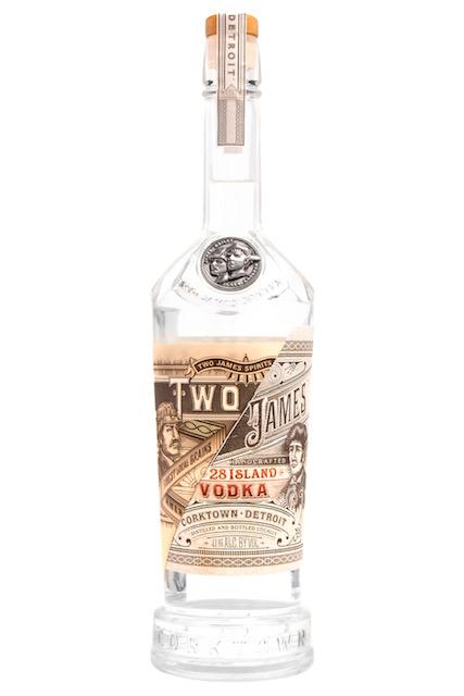 Two James 28 Island Vodka - Liquor Stars