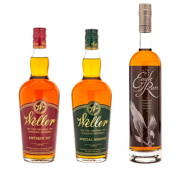 Weller 107, Weller Special Reserve, Eagle Rare Bourbon Bundle - Liquor Stars