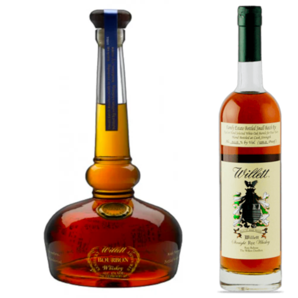 Willett 4 Year Rye & Willett Pot Still Bundle Liquor Stars