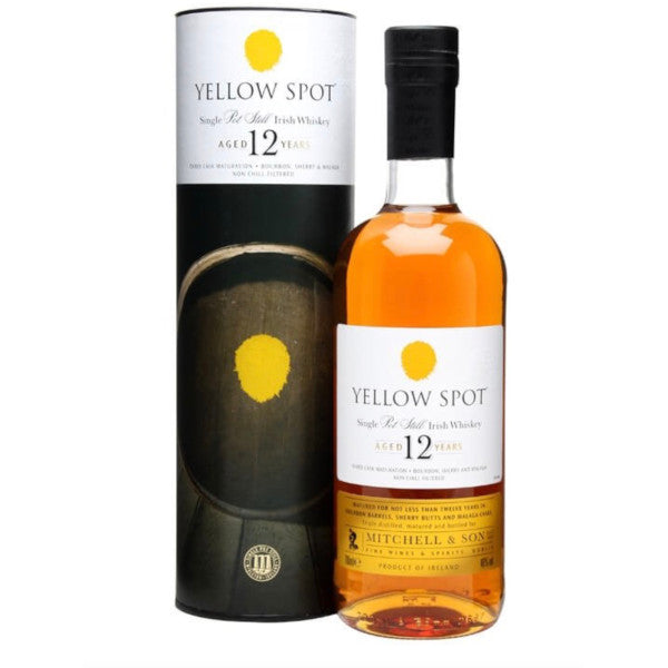 Yellow Spot 12 Year Old Single Pot Still Irish Whiskey - Liquor Stars