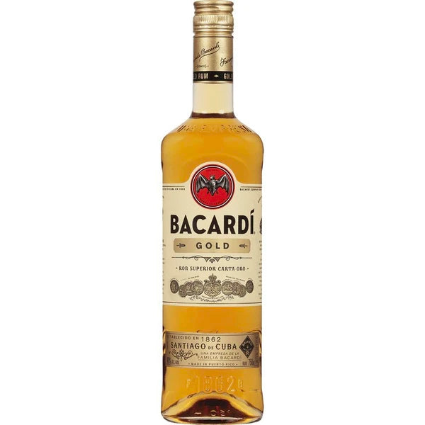 Bacardi Gold Rum - Liquor Stars