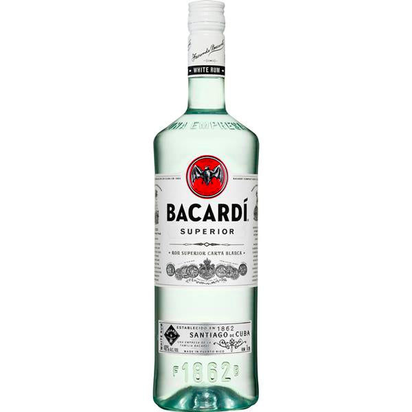 Bacardi Superior Rum - Liquor Stars