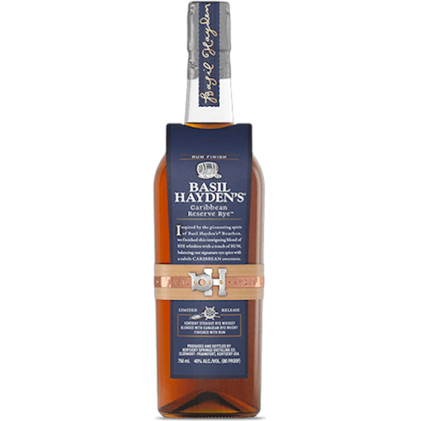 Basil Hayden's Caribbean Reserve Rye Rum Finish - Liquor Stars