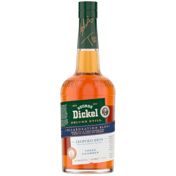 George Dickel X Leopold Bros Collaboration Blend Rye Whiskey - Liquor Stars