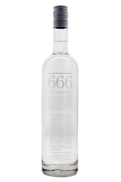 666 Pure Tasmanian Vodka - Liquor Stars