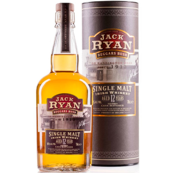 Jack Ryan 12 Yr Single Malt Irish Whiskey - Liquor Stars