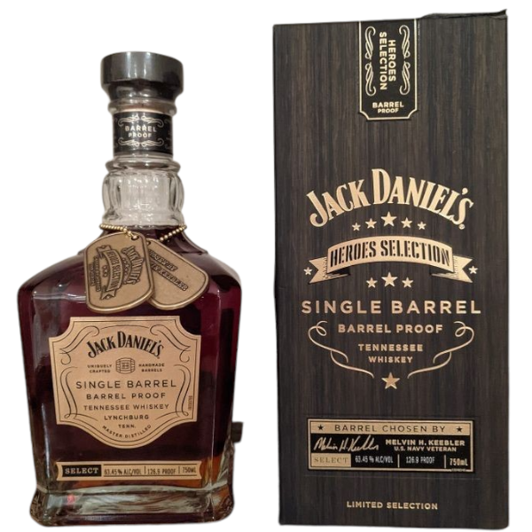 Jack Daniel's Single Barrel Barrel Proof Heroes Selection - Liquor Stars
