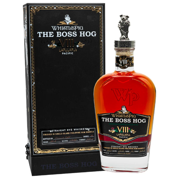 WhistlePig The Boss Hog VIII Lapulapu's Pacific Rye Whiskey - Liquor Stars
