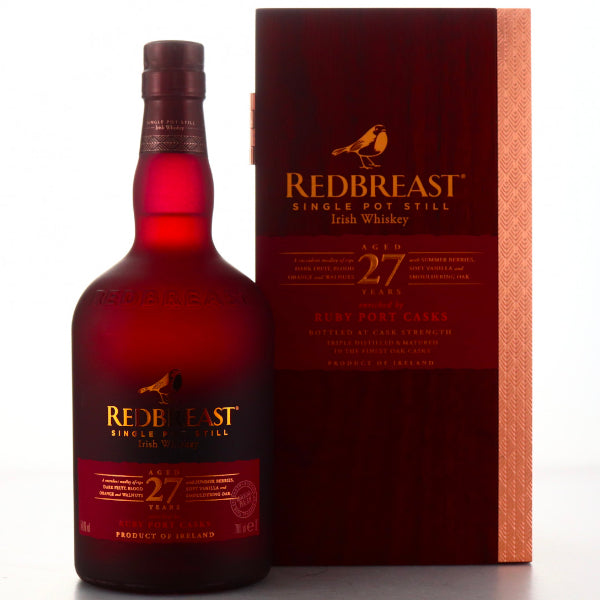 Redbreast 27 Year Old Irish Single Pot Still Whiskey - Liquor Stars