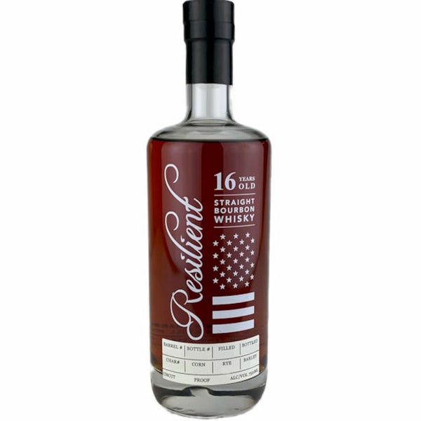 Resilient 16 Year Old Straight Bourbon Whisky - Liquor Stars