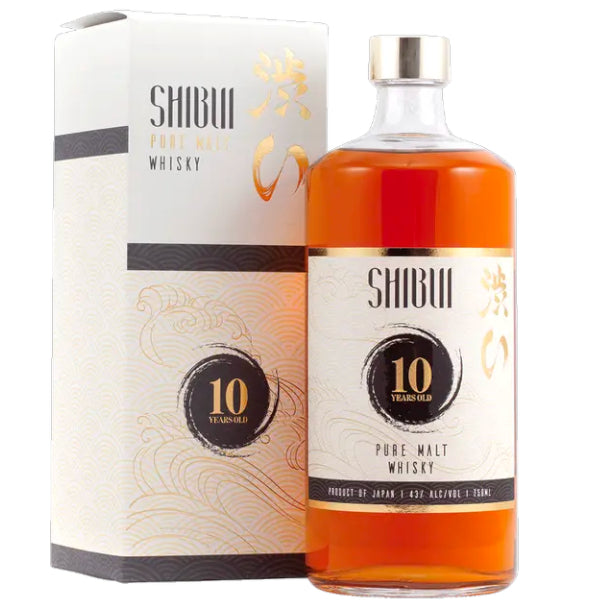 Shibui Pure Malt 10 Year Old Japanese Whiskey - Liquor Stars